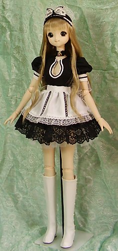 メイドさんというよりウェイトレスさんだと確かに思う。でもこんなウェイトレスさんは居ない。